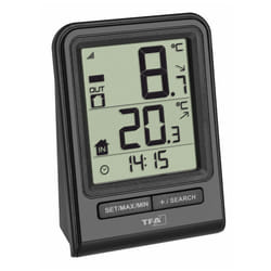 TFA-Dostmann PRISMA Termometro da ambiente elettronico Interno/esterno Nero