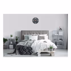 TFA-Dostmann 60.3536.10 orologio da parete e da tavolo Rotondo Nero, Bianco