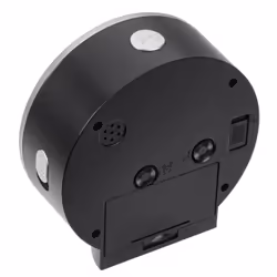 TFA-Dostmann 60.010668 sveglia Sveglia al quarzo Nero, Argento