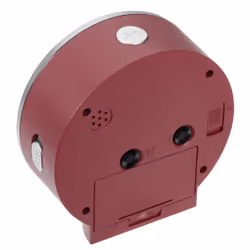TFA-Dostmann 60.010671 sveglia Sveglia al quarzo Rosso, Argento