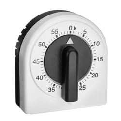 TFA-Dostmann 38.1041 timer da cucina Timer da cucina meccanico Nero, Bianco