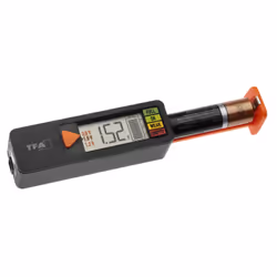 TFA-Dostmann 98.1126.01, 1.5v, 9v, A, Stilo AA, Mini Stilo AAA, C, D, Plastica, Nero