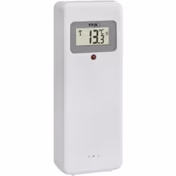 Dettagli tecnici Adatto per (dettagli) Meteo senza fili TFA Zeno 35.1163.01 codice ordine 2583160, TFA XL orologio radio temp ...