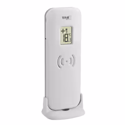 TFA-Dostmann 30.3071.54 thermomètre environnement Thermomètre électrique Intérieur & extérieur Argent - Vista aggiuntiva 4