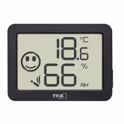 TFA-Dostmann 30.5055.02 Interno Igrometro elettronico Nero - Vista aggiuntiva 7