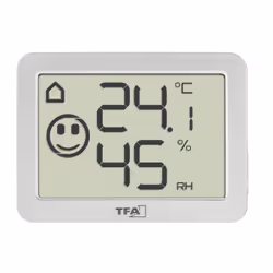 TFA-Dostmann 30.5055.02 sensore di temperatura e umidità Interno Temperature & humidity sensor Libera installazione Wireless - Vista aggiuntiva 7