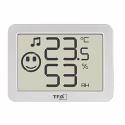 TFA-Dostmann 30.5055.02 sensore di temperatura e umidità Interno Temperature & humidity sensor Libera installazione Wireless - Vista aggiuntiva 8