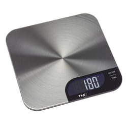 TFA-Dostmann Cheesecake Acier inoxydable Carré Balance de ménage électronique