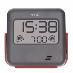 TFA-Dostmann 60.2031.10 sveglia Sveglia digitale Grigio, Rosso - Vista aggiuntiva 6