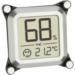 Tfa Dostmann - Humidore Termoigrometro Argento 30.5056.54