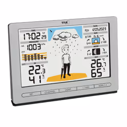 TFA-Dostmann Meteo Jack Argent Batterie - Vista aggiuntiva 4