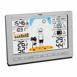 TFA-Dostmann Meteo Jack Argent Batterie - Vista aggiuntiva 5