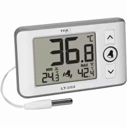 TFA-Dostmann 30.1052.02, Termometro da ambiente elettronico, Interno, F, °C, -40 - 70 °C, Digitale, -40 - 158 °F