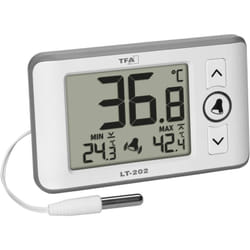 TFA-Dostmann 30.1052.02 termometro Termometro da ambiente elettronico Interno Bianco