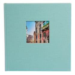 Goldbuch Trend album fotografico e portalistino Turchese 60 fogli Rilegatura all'inglese