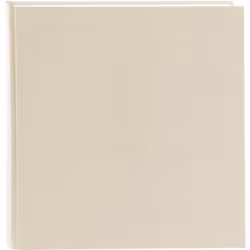 Goldbuch Trend 2, Beige, 60 fogli, Rilegatura all'inglese, Carta, Poliuretano, Bianco, 300 mm