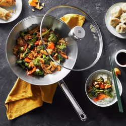 ZWILLING PLUS Wok/padella per cottura al salto Rotondo