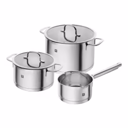 ZWILLING TrueFlow, Set di bollitura, Argento, Acciaio inox, Argento, Vetro, Ceramica, Gas, Alogena, Induzione, Piastra sigill ...