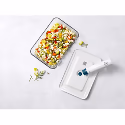 ZWILLING Fresh & Save Rettangolare Contenitore 2,2 L Trasparente, Bianco 1 pz - Vista aggiuntiva 4