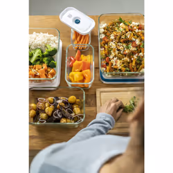 ZWILLING Fresh & Save Rettangolare Contenitore 2,2 L Trasparente, Bianco 1 pz - Vista aggiuntiva 6