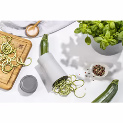 ZWILLING 36610-001-0 grattugia e spiralizzatore manuali Grattugia girevole Grigio - Vista aggiuntiva 5