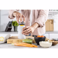 ZWILLING 36610-001-0 grattugia e spiralizzatore manuali Grattugia girevole Grigio - Vista aggiuntiva 6