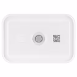 ZWILLING FRESH & SAVE Contenitore per il pranzo 1 L Plastica, Silicone Grigio, Bianco 1 pz