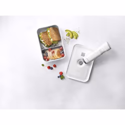 ZWILLING FRESH & SAVE Contenitore per il pranzo 1 L Plastica, Silicone Grigio, Bianco 1 pz - Vista aggiuntiva 6