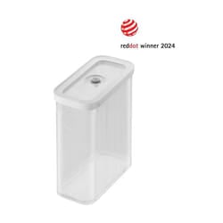 ZWILLING 1025128 recipiente per cibo Rettangolare Contenitore Trasparente, Bianco 3 pz