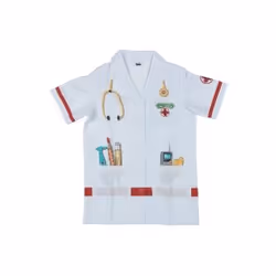 Theo Klein 4614, Fansy costume, Bambino, Unisex, Divisa, Rosso, Bianco, Qualsiasi tipo