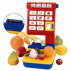 Theo Klein Supermarket scale with electronic weight display, 3 anno/i