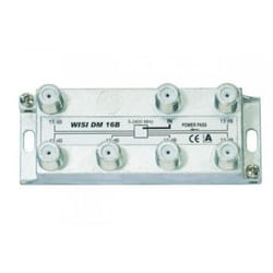 Wisi DM 16 B Splitter per cavo Argento