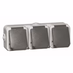 PEHA 00306311, Tipo F, Grigio, Plastica, 250 V, 16 A, 50/60 Hz