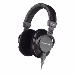 Beyerdynamic DT 250, 250 ohms, Cablato, 10 - 30000 Hz, MUSICA, 240 g, Cuffie, Nero