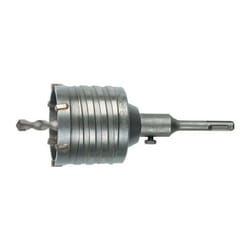 Heller - Punta a percussione D.80mm L.120mm totale per scatole di distribuzione albero SDS-plus