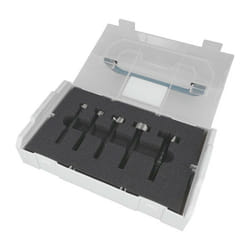 Set punte Forstner 0394 5 pezzi D.15.20.25.30.35mm HELLER