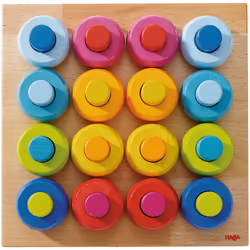 HABA Gioco per infilare Anelli colorati