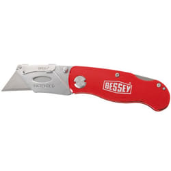 BESSEY DBKAH-EU Taglierino Alluminio, Rosso Taglierino a lama retrattile