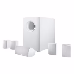 Canton Movie 135, 5.1 canali, 620 W, Home theatre, Bianco, 2-vie, 200 W