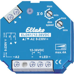 Eltako - 61100865 Dimmer universale Adatto per lampadina: Lampadina led Blu