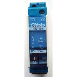 Eltako - R12-100-12V dc Relè di commutazione Tensione nom.: 12 v Corrente di commut. max.: 8 a 1 na 1 pz.