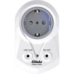 FSSA-230V Eltako senza fili Presa Spina intermedia Potenza di commutazione (max) 2000 W Raggio di azione Max. (campo li