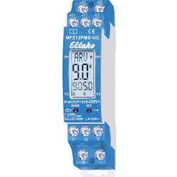 Eltako - 23001006 MFZ12PMD-UC Relè temporizzato Multifunzionale 230 v 1 pz. Intervallo di tempo: 0.1 s - 99 h 1 scambio