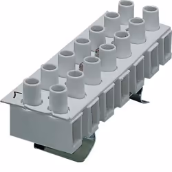 Hager K53, Capocorda per cavo, Dritto, Femmina, Grigio, 7 mm², 7 mm²