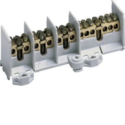 Hager K37N morsettiera 5P Bianco