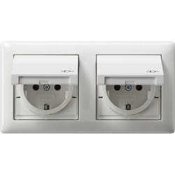 GIRA 115803 presa energia CEE 7/3 Bianco