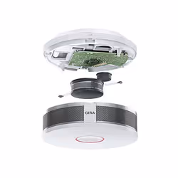GIRA Dual Q Rilevatore di riflesso fotoelettrico Interconnesso Wireless - Vista aggiuntiva 2