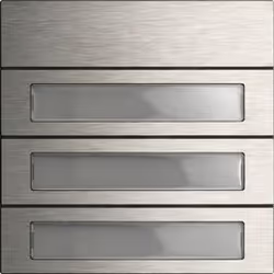 GIRA 5533920, Modulo pulsante di chiamata, Acciaio inox, GIRA, Acciaio inox, Superficie, -20 - 70 °C