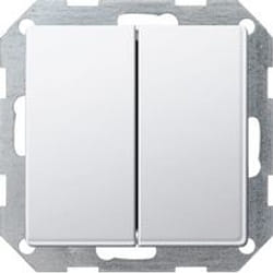 GIRA 2860 201 interruttore della luce Bianco