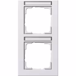 GIRA 1102 22, Bianco, Termoplastica, Senza viti, GIRA, 80,8 mm, 151,9 mm